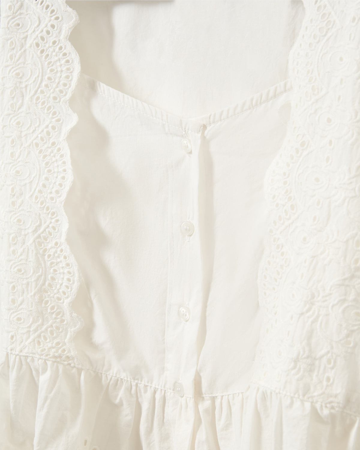 Sofie Schnoor WOMEN ARIASW BRODERET ANGLAISE SKJORTE Skjorte 0103 Off white