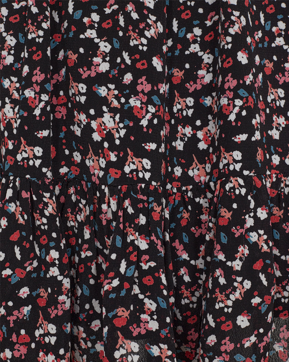 Sofie Schnoor YOUNG AdrienneSY Nederdel Nederdel 1010 Black flower