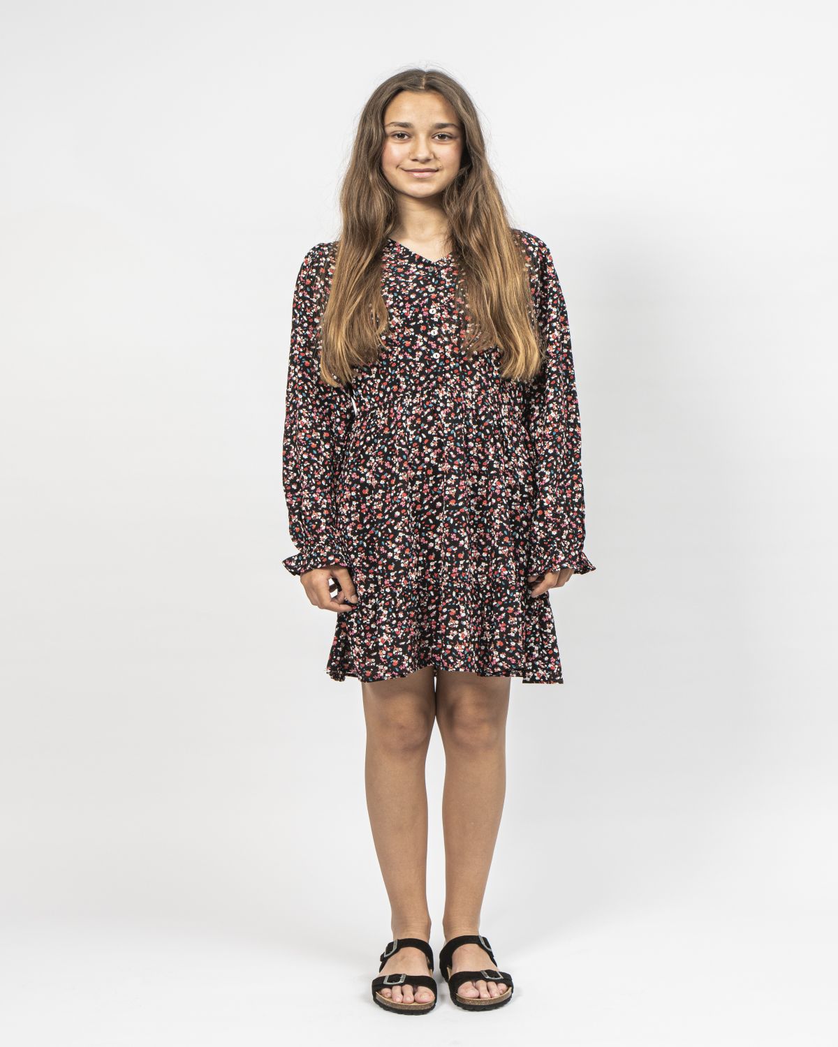 Sofie Schnoor YOUNG AureaSY Kjole Kjole 1010 Black flower
