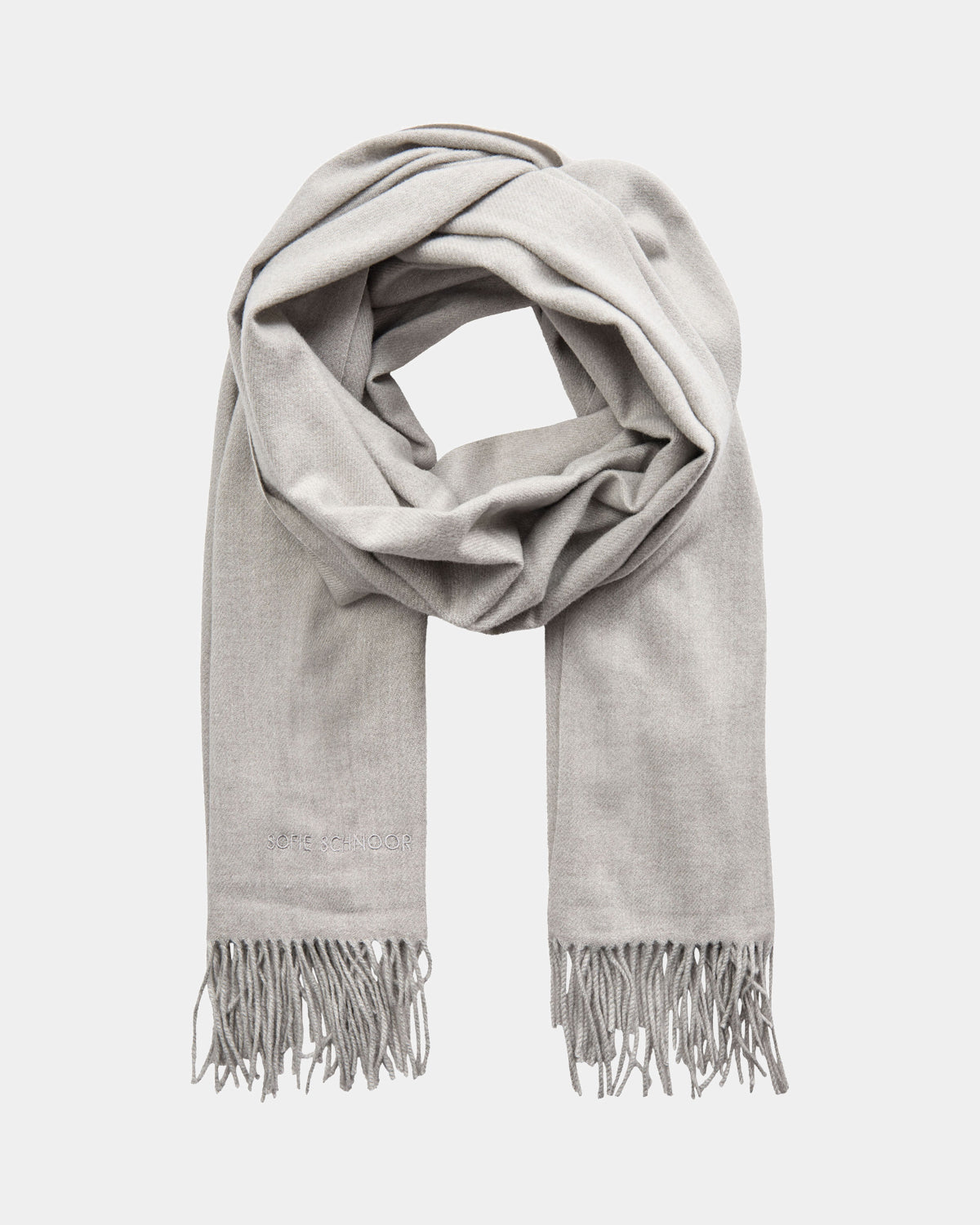 Sofie Schnoor WOMEN BELLASW TØRKLÆDE Tørklæde 8010 Grey melange