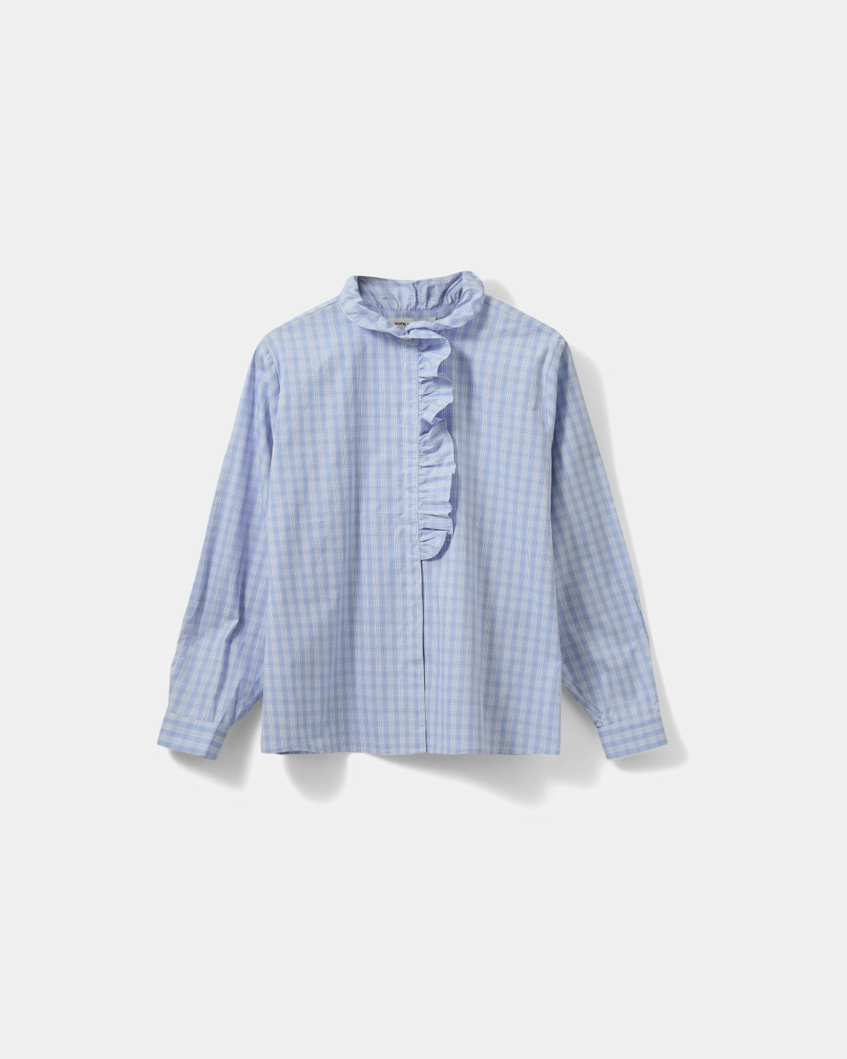 Sofie Schnoor WOMEN BELLESW TERNET SKJORTE MED FLÆSE Skjorte 5036 Blue