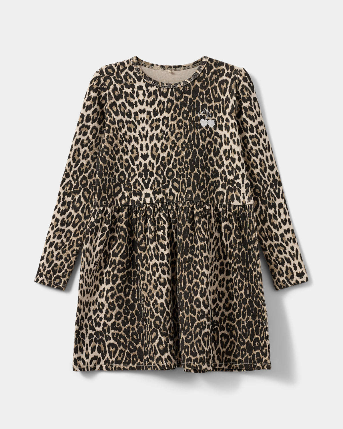 Sofie Schnoor KIDS BERRASK KJOLE Kjole 9086 Light brown leopard