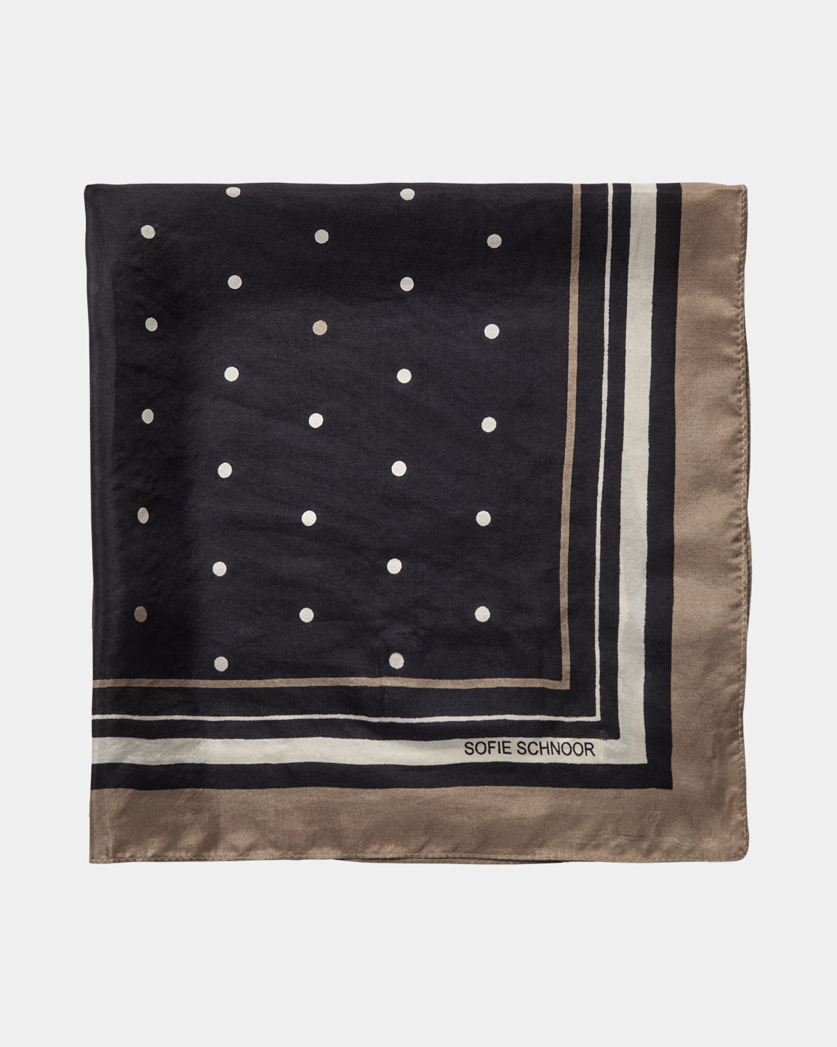 Sofie Schnoor WOMEN BETTYSW TØRKLÆDE Tørklæde 8051 Dark Grey Striped