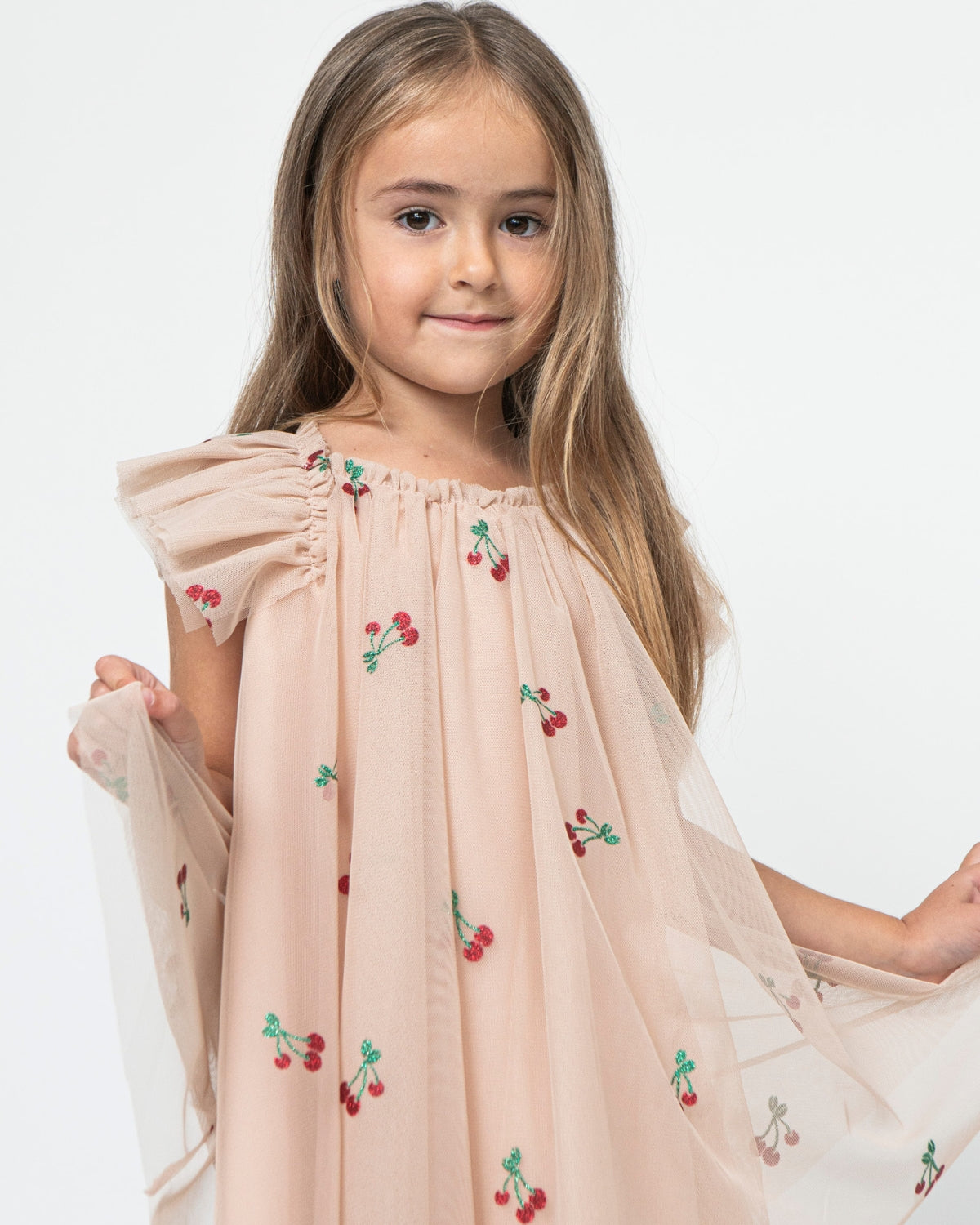 Sofie Schnoor KIDS BLOSSOMSK KJOLE Kjole 4068 Light rose