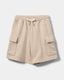 BOSK SHORTS - Beige Melange