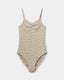 BRITALIANASY BADEDRAGT - Warm Stone Stripe