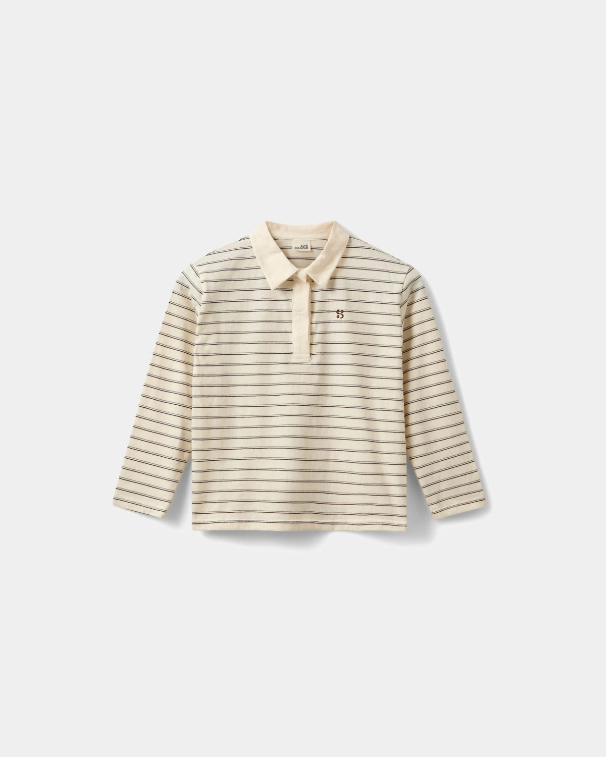 Sofie Schnoor YOUNG CALLIASY LANGÆRMET T-SHIRT T-shirt lang ærmet 0140 Off White Striped