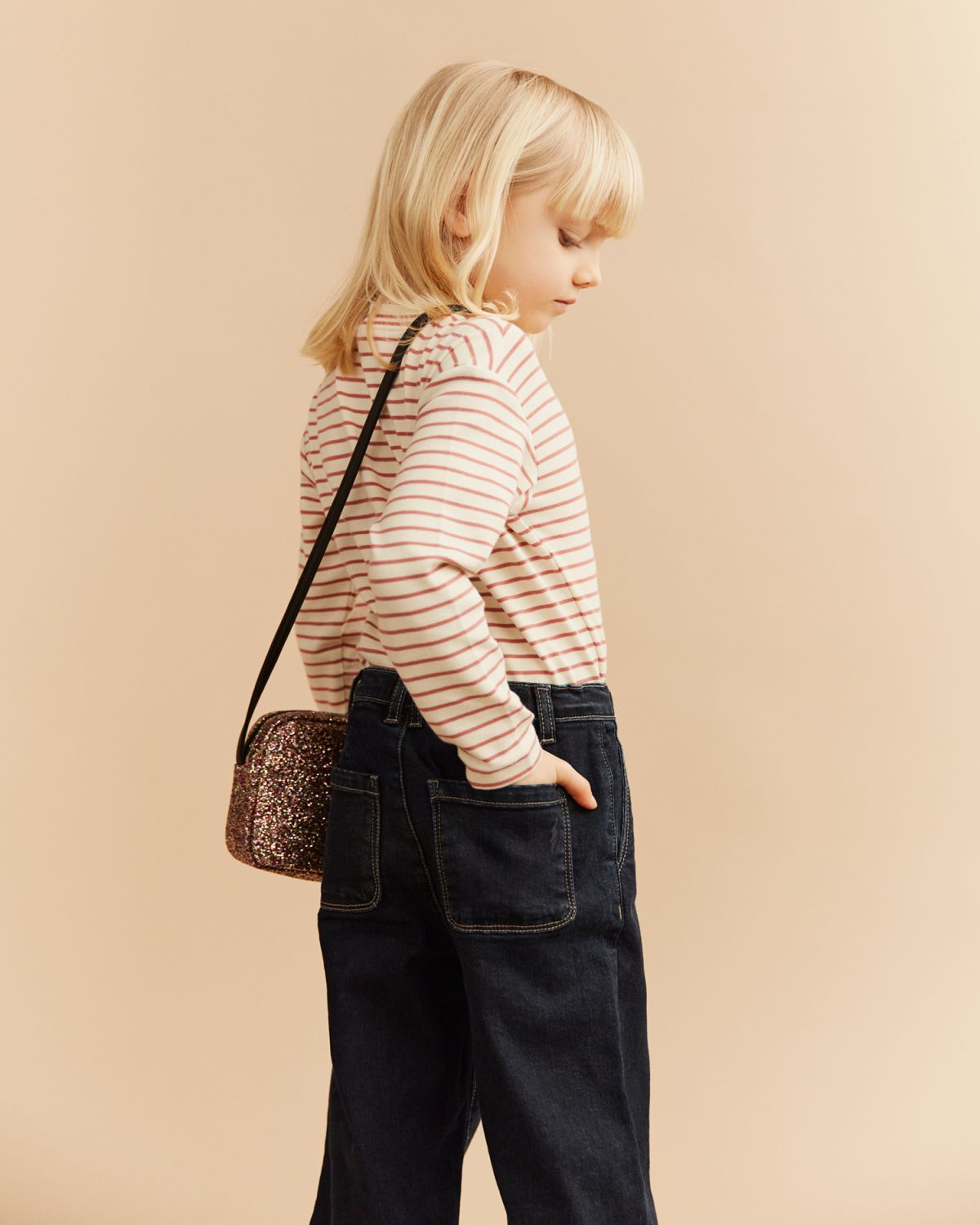 Sofie Schnoor KIDS CARISK KJOLE Buks 5090 Dark denim blue