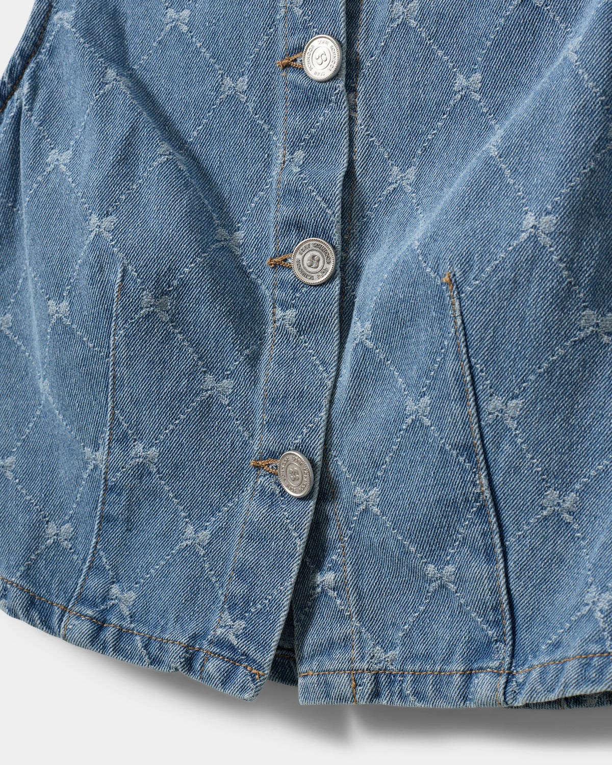 Sofie Schnoor YOUNG CARLASY VEST Vest 5002 Denim blue