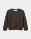 CISSESK CARDIGAN - Brown Fudge