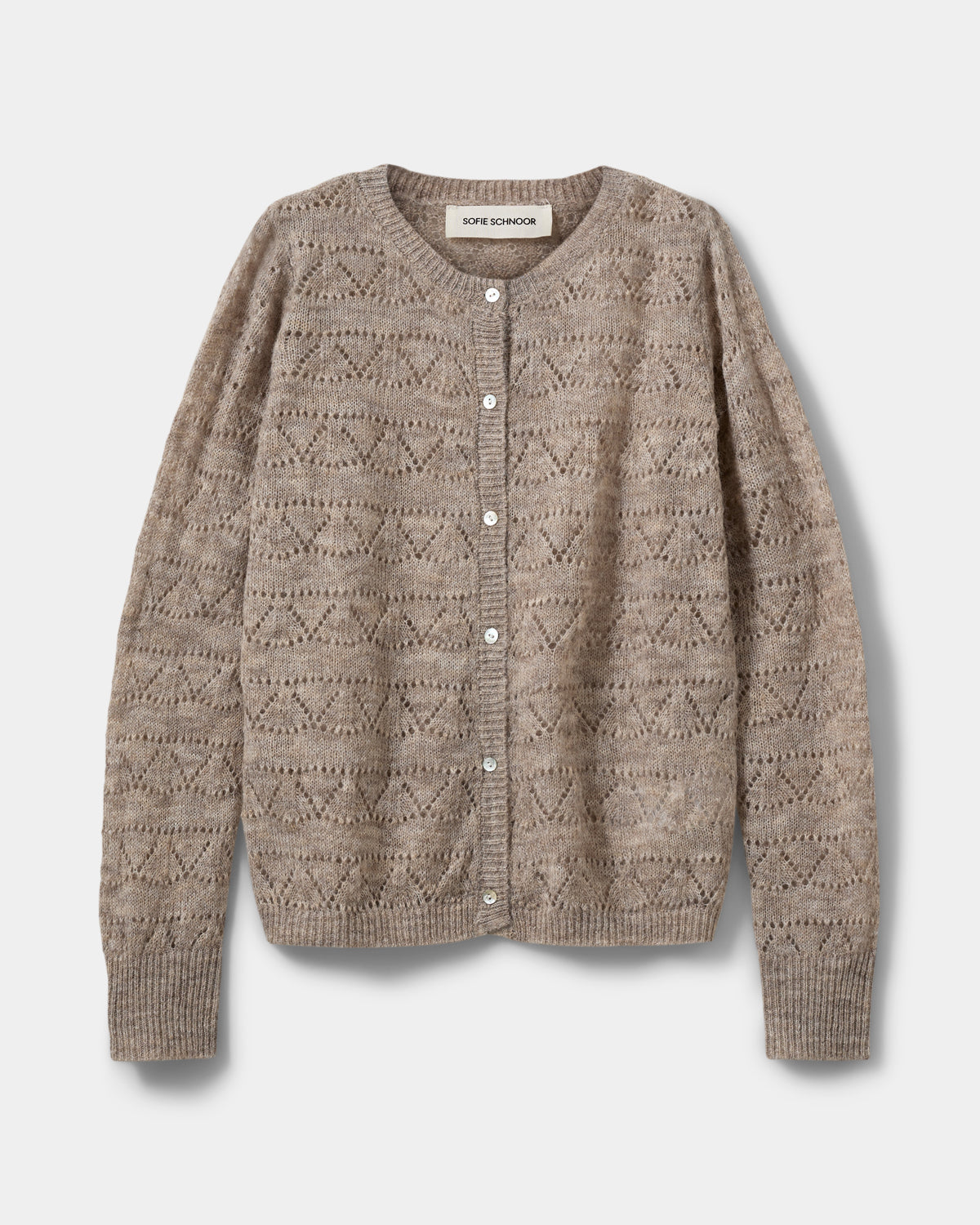 Sofie Schnoor YOUNG CISSESY CARDIGAN Cardigan 7145 Deer Melange