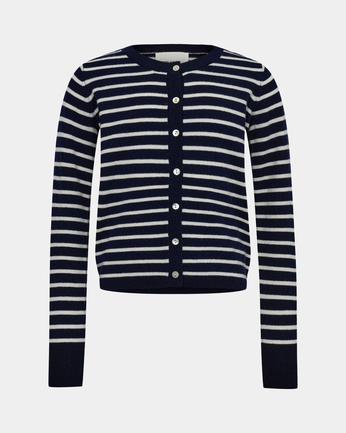 Sofie Schnoor YOUNG CISSESY STRIBE CARDIGAN Cardigan 5093 Dark Blue striped