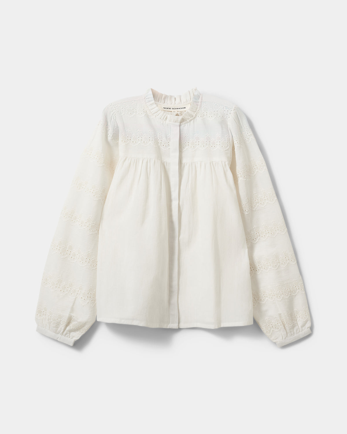 Sofie Schnoor YOUNG DAGMARSY SKJORTE Skjorte 0103 Off white