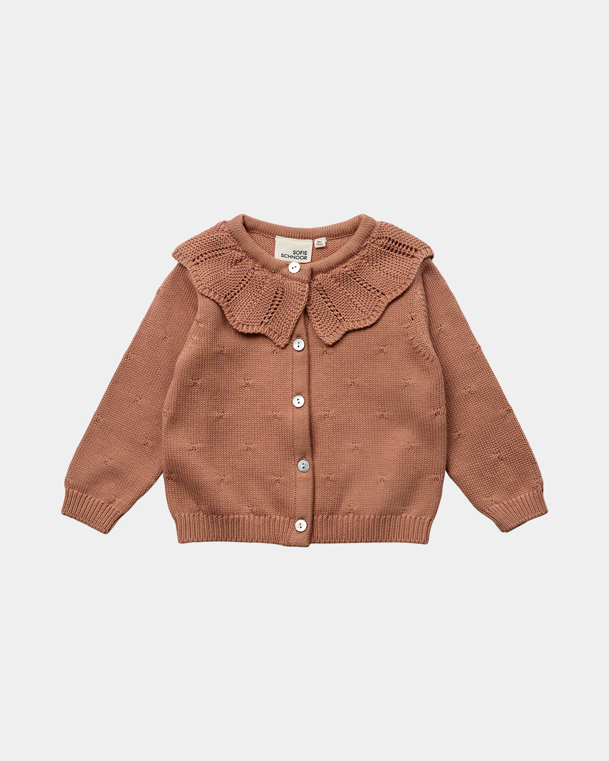 Sofie Schnoor BABY DAYASB CARDIGAN Cardigan 7121 Rosy brown