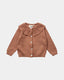 DAYASB CARDIGAN - Rosy brown