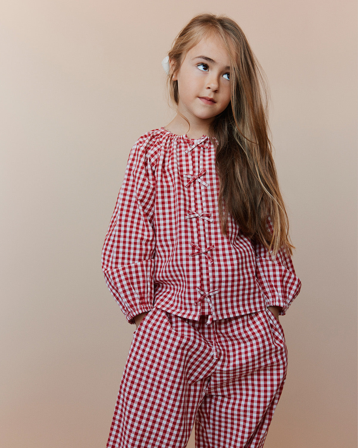 Sofie Schnoor KIDS DELVASK SKJORTE Skjorte 4004 Red