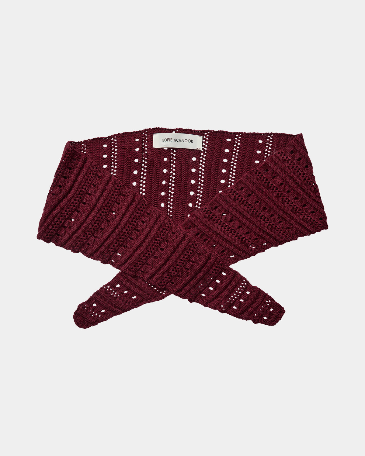 Sofie Schnoor WOMEN DINASW TØRKLÆDE Tørklæde 4067 Burgundy