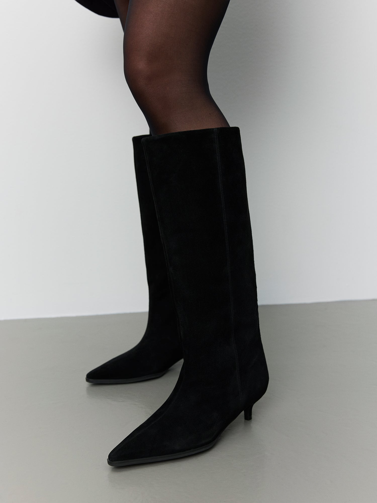 Sofie Schnoor WOMEN DORASW LEATHER KNEE BOOT Støvle 1000 Black
