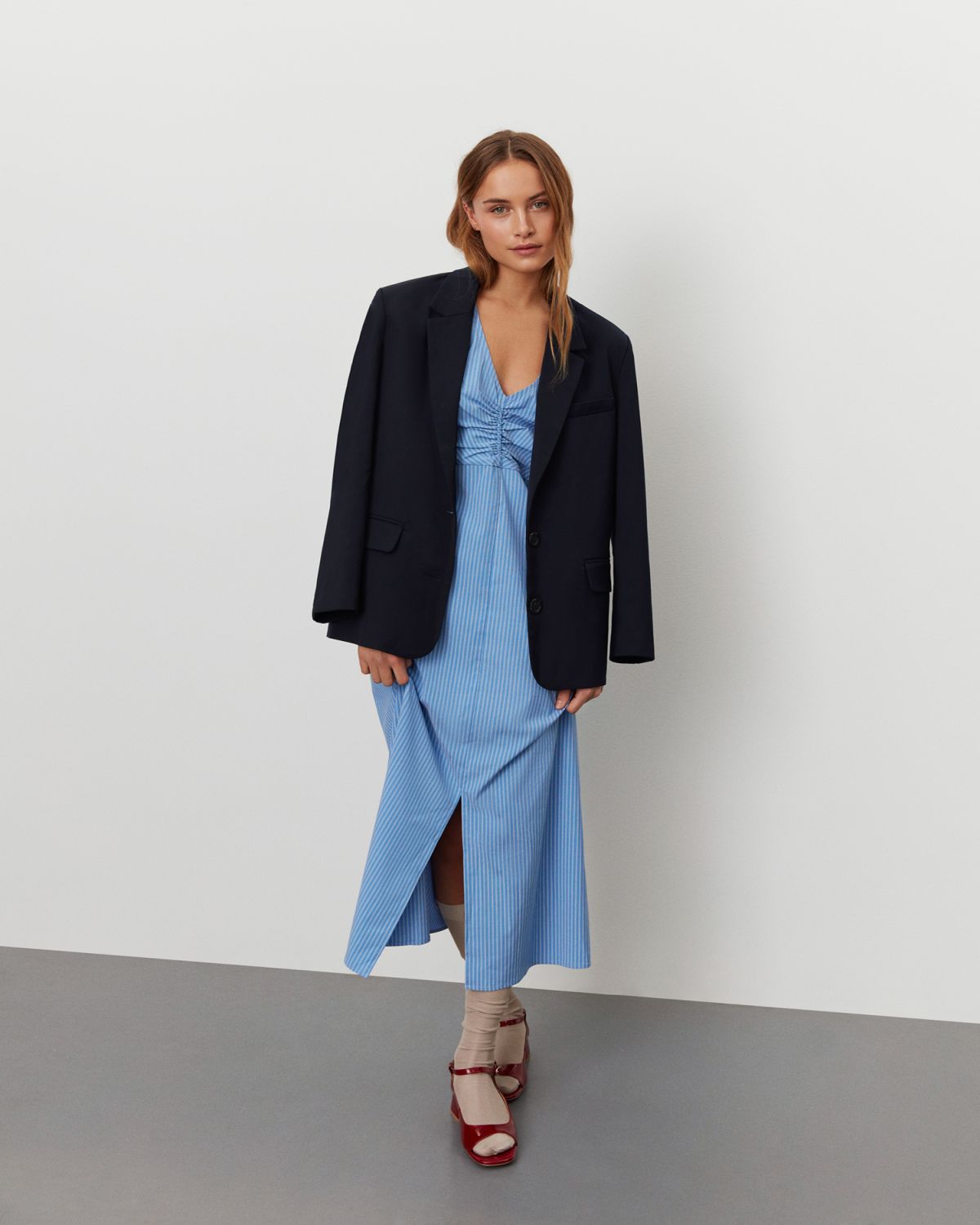 Sofie Schnoor WOMEN DeenaSW Kjole Kjole 5092 Blue striped