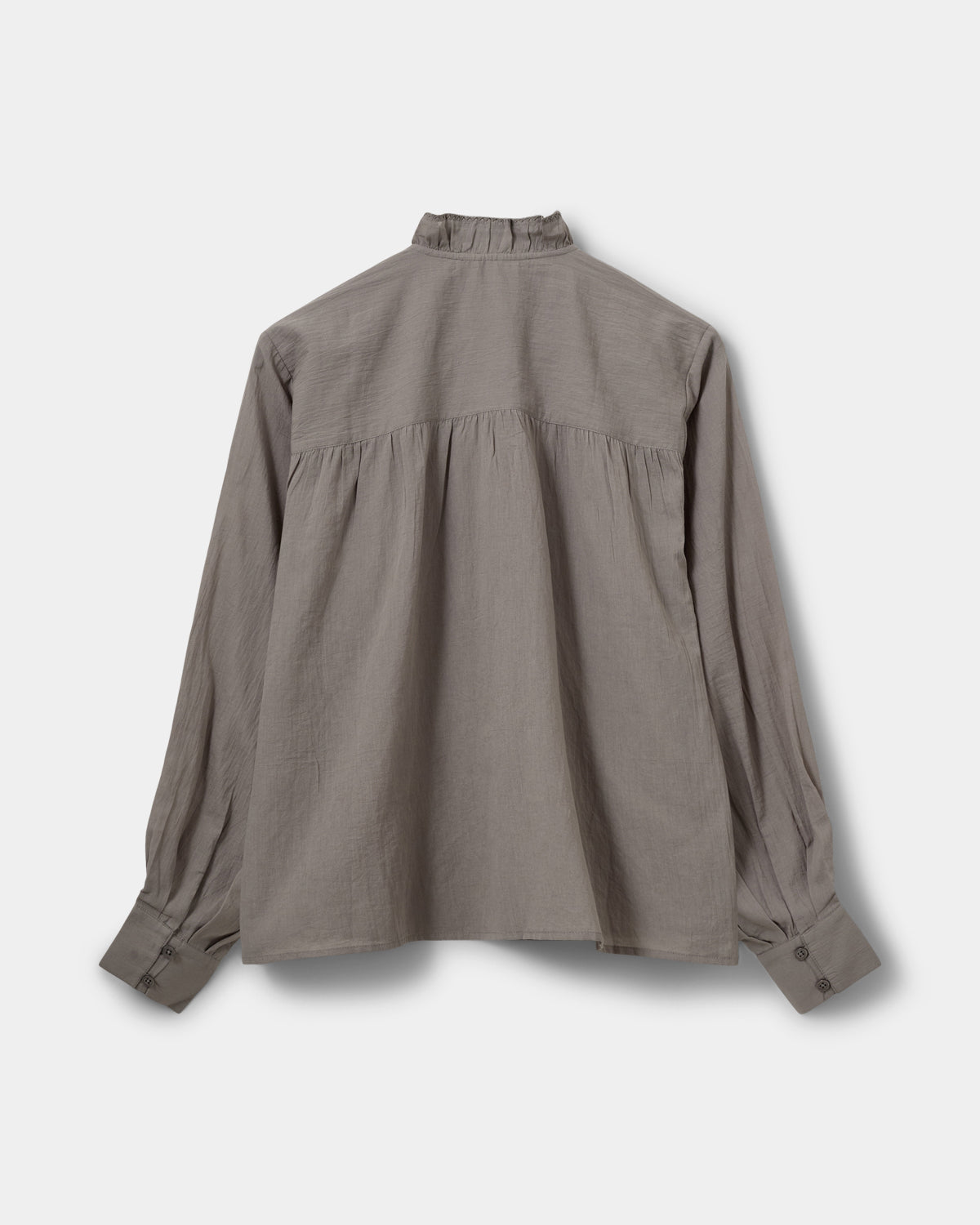 Sofie Schnoor WOMEN EDNASW SKJORTE MED FLÆSE Skjorte 8052 Stone Grey