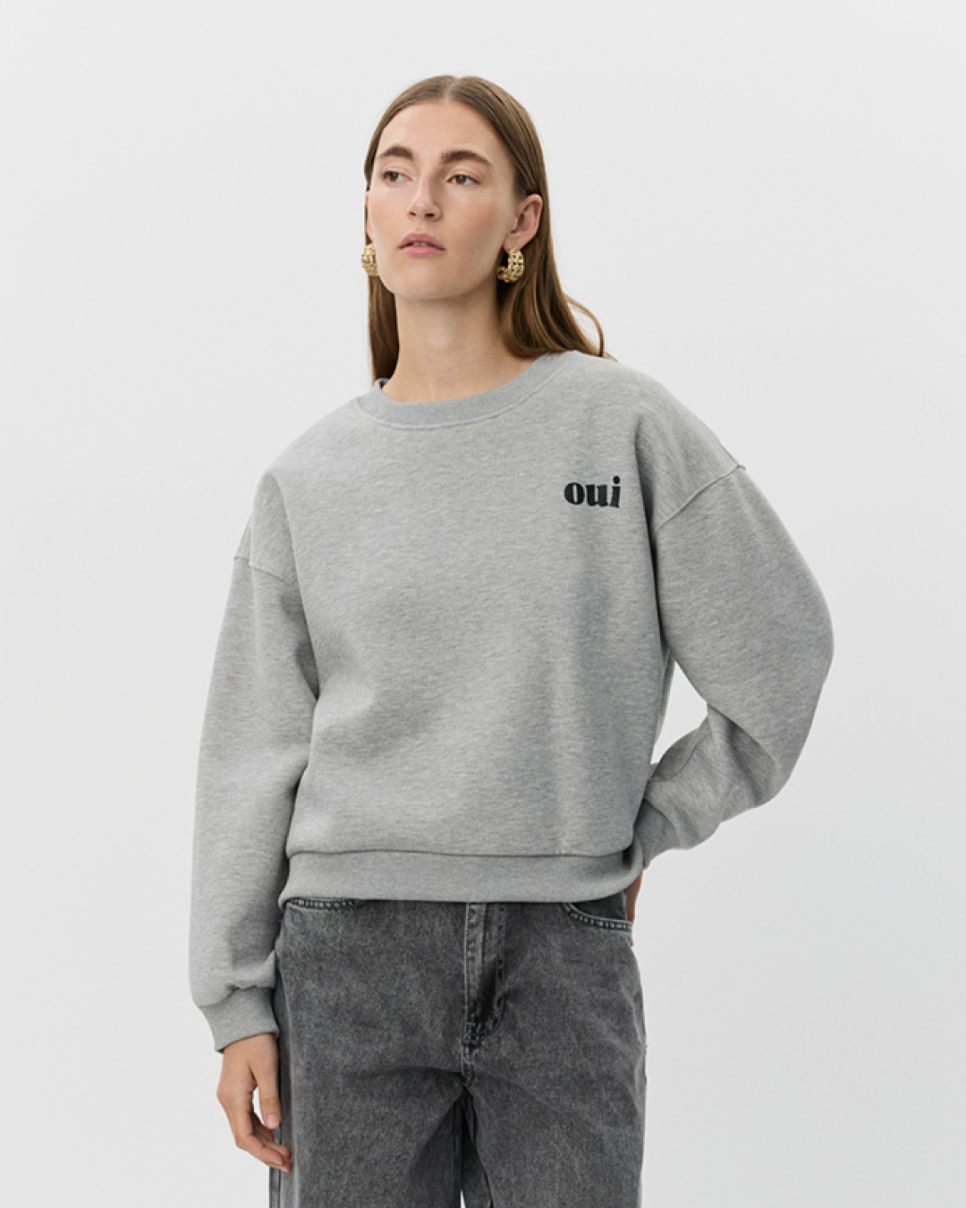 Sofie Schnoor WOMEN ELINSW SWEATSHIRT Sweatshirt 8010 Grey melange
