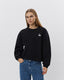 ELISW SWEATSHIRT - Washed black
