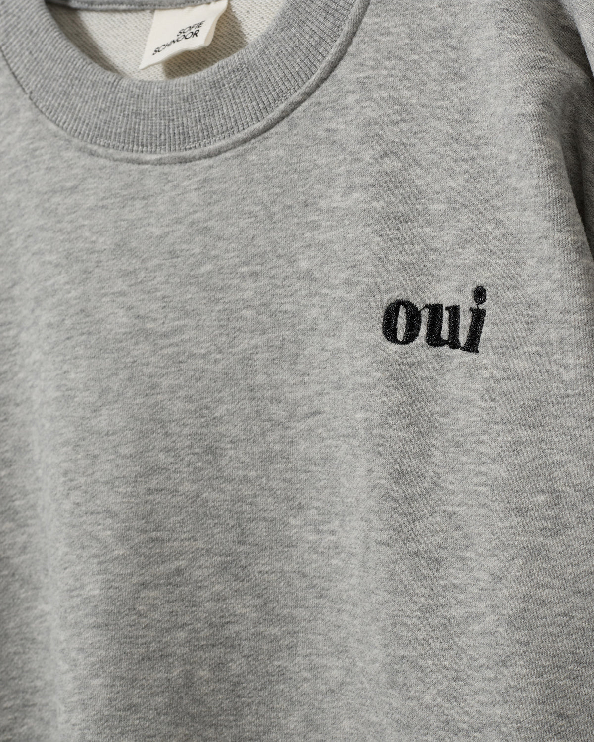 Sofie Schnoor YOUNG ELISY SWEATSHIRT Sweatshirt 8010 Grey melange