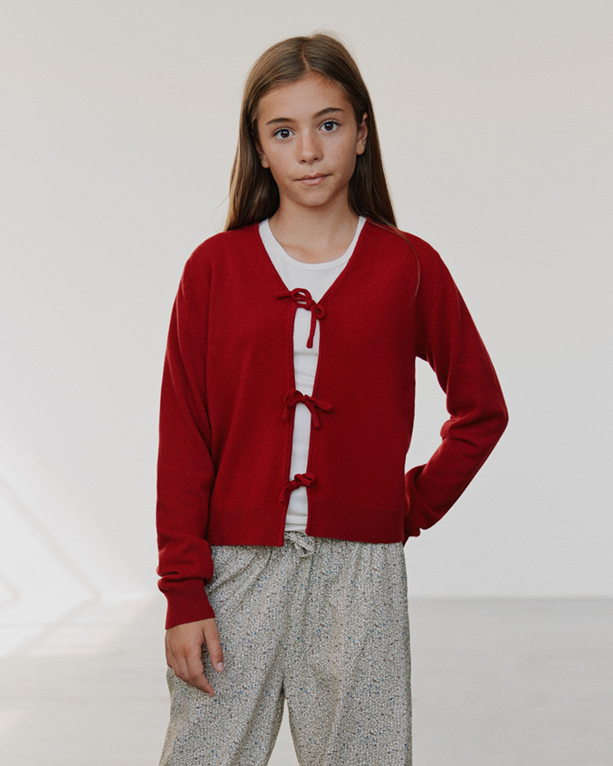 Sofie Schnoor YOUNG ELLASY CARDIGAN Cardigan 4154 Red