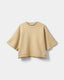 ELOISESW KORTÆRMET SWEATSHIRT - Pale Khaki