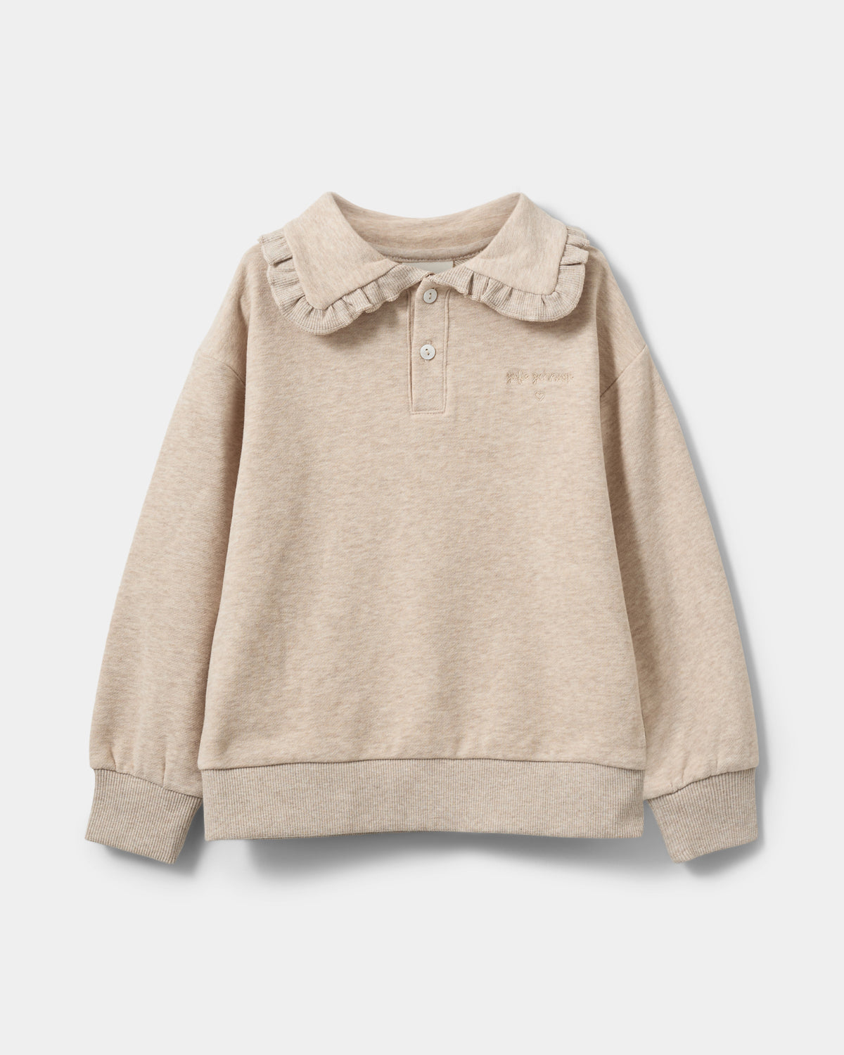 Sofie Schnoor KIDS ElisKB Sweatshirt Sweatshirt 7131 Beige Melange