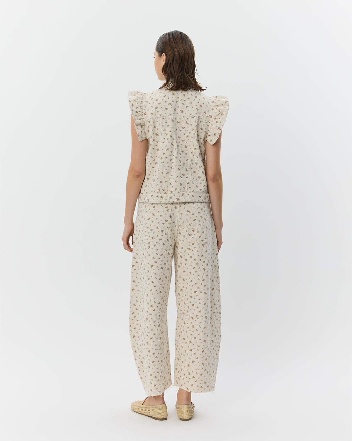 Sofie Schnoor WOMEN FARAHSW VEST MED FLÆSER Vest 5033 Rose Flower