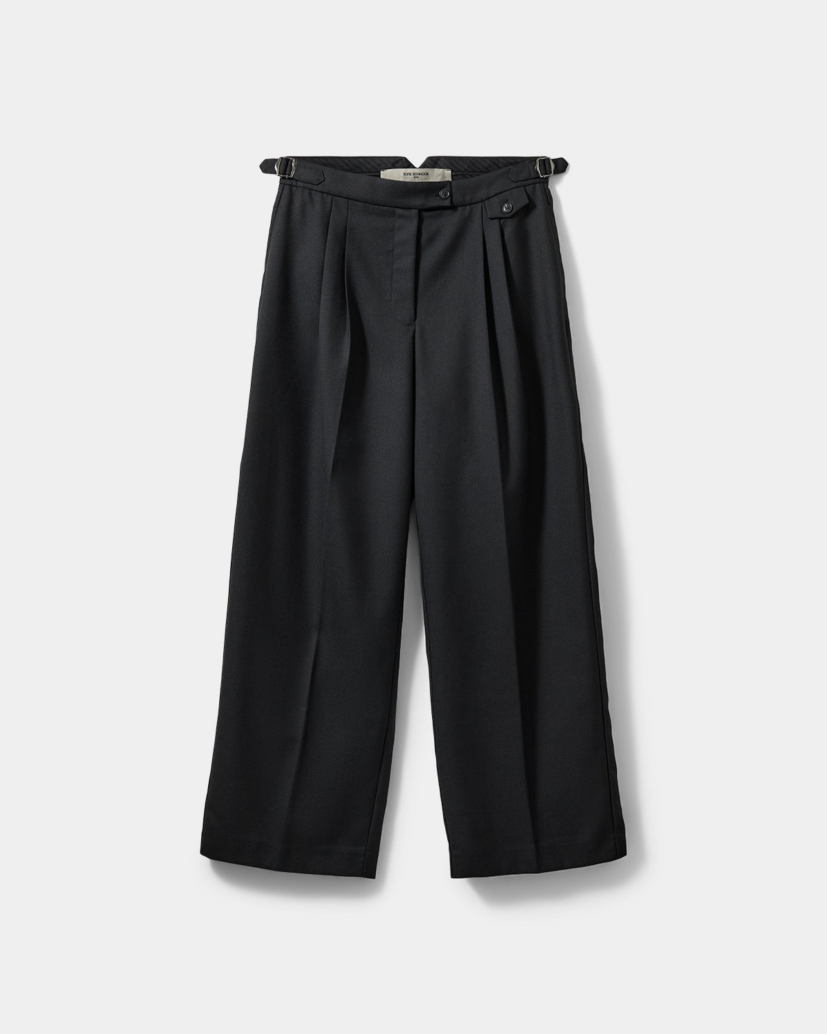 Sofie Schnoor WOMEN ICON 012 - FAROASW WIDE LEG SUITING TROUSERS Buks 1000 Black