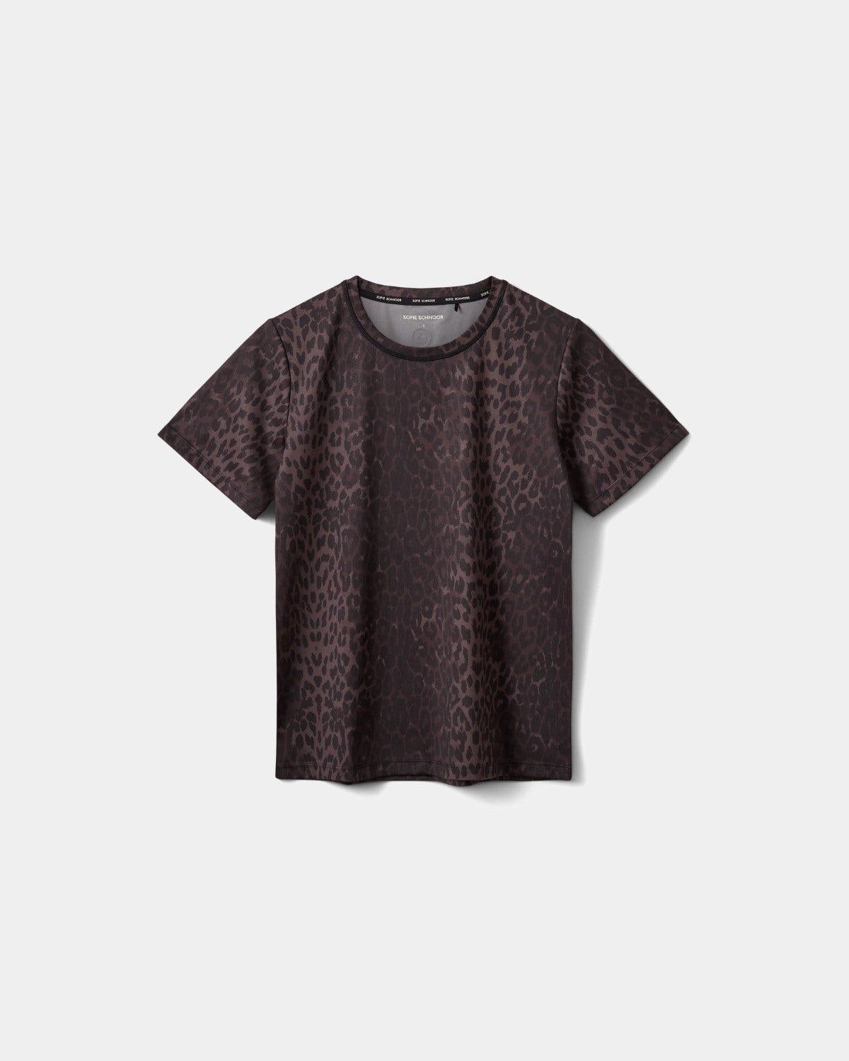 Sofie Schnoor SPORT FIOLASPO T-SHIRT T-shirt 9154 Plum Leo AOP