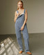 FLORANCASW OVERALLS - Blue striped