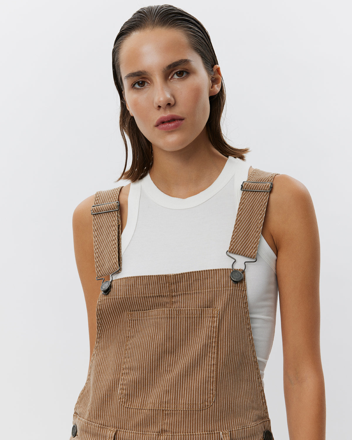 Sofie Schnoor WOMEN FLORANCASW OVERALLS Overalls 9132 Brown thin stripe