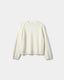 FLORESSW CASHMERE STRIK-SWEATER