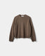 FLORESSW CASHMERE STRIK-SWEATER