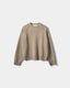 FLORESSW CASHMERE STRIK-SWEATER