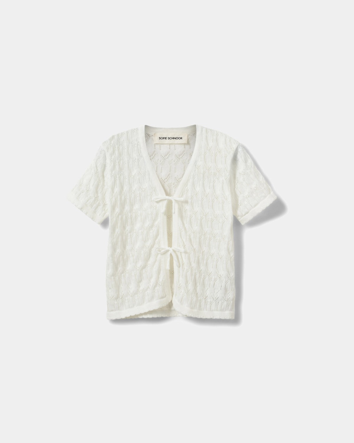 Sofie Schnoor YOUNG FLORIANASY CARDIGAN Cardigan 0101 Off white
