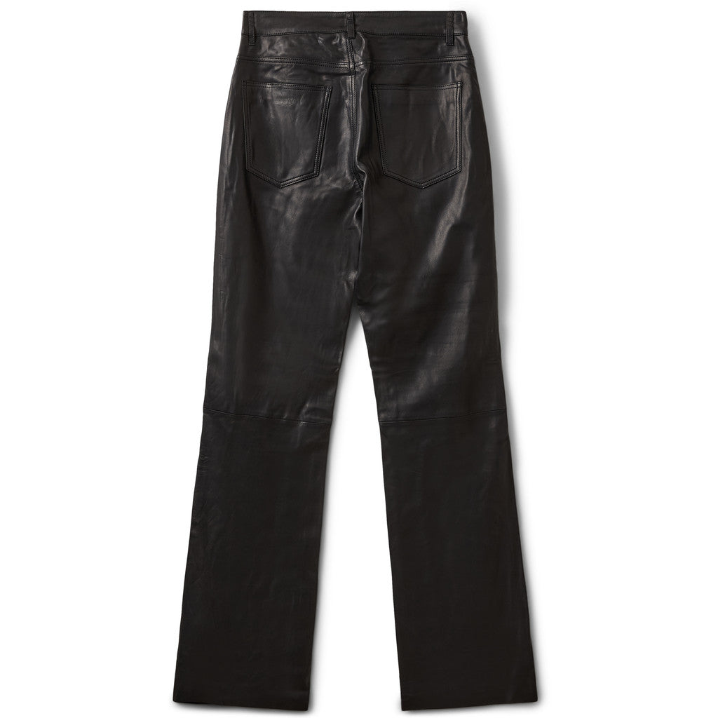 Sofie Schnoor WOMEN GATTISW LEATHER PANTS Buks 1000 Black