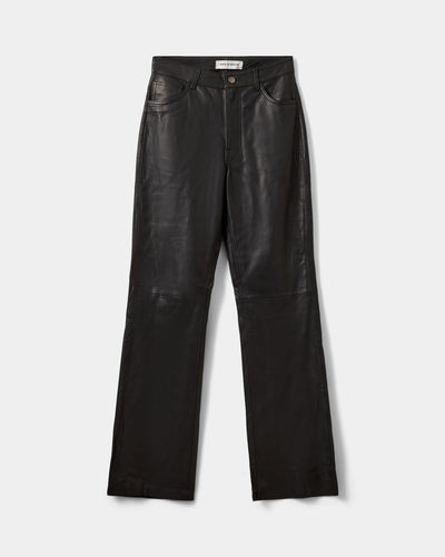 Sofie Schnoor WOMEN GATTISW LÆDERBUKSER Buks 1000 Black