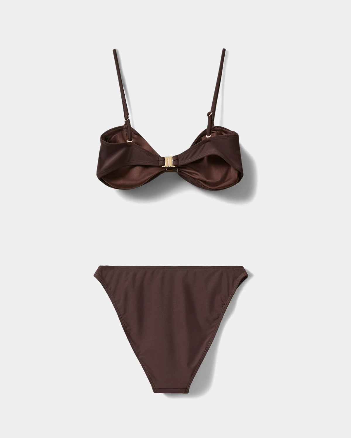 Sofie Schnoor WOMEN GISELASW BIKINI MED GULD SPÆNDE Bikini 7162 Intense Brown