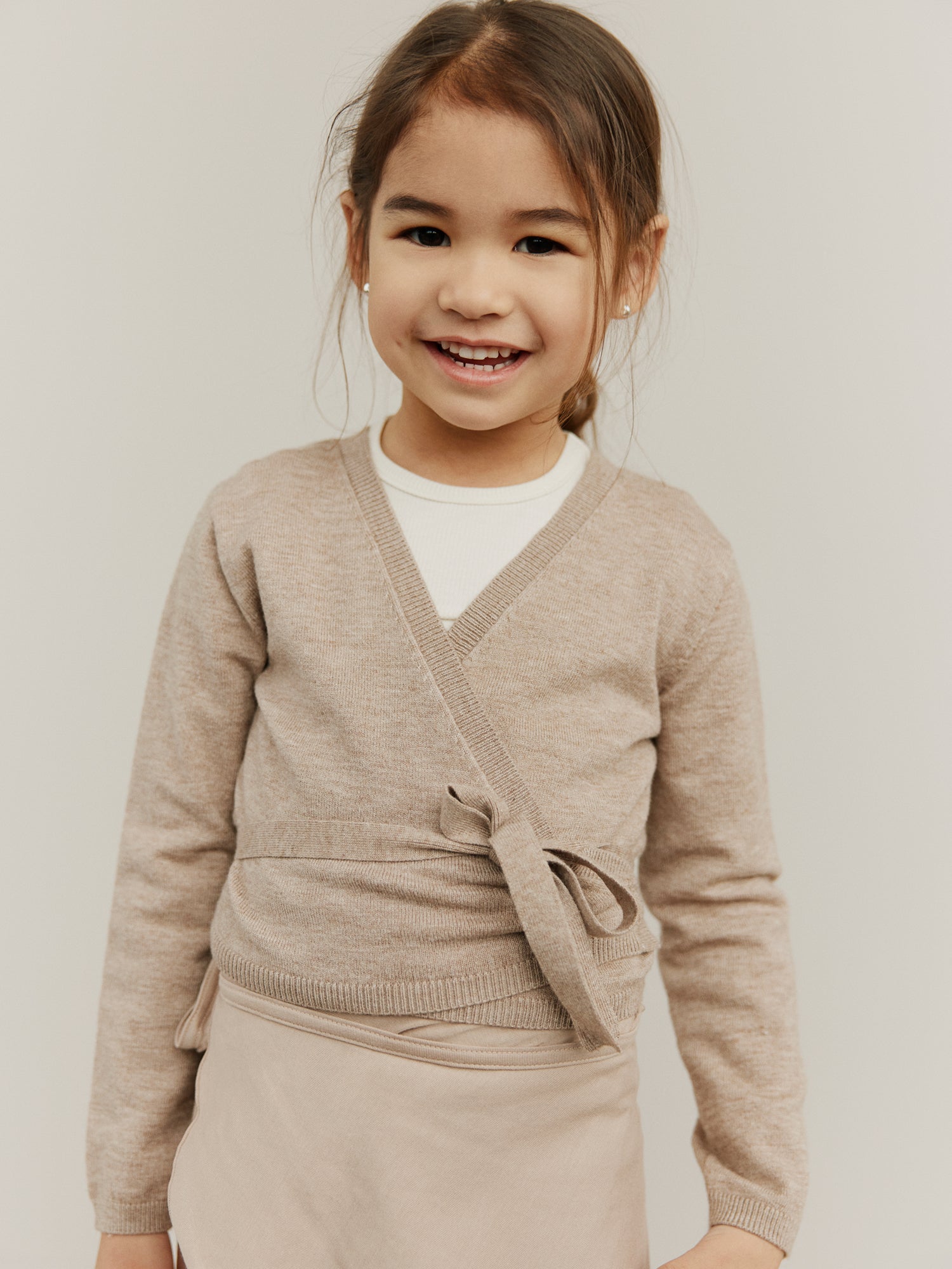 Sofie Schnoor KIDS GRACYSK CARDIGAN Cardigan 7071 Brown melange