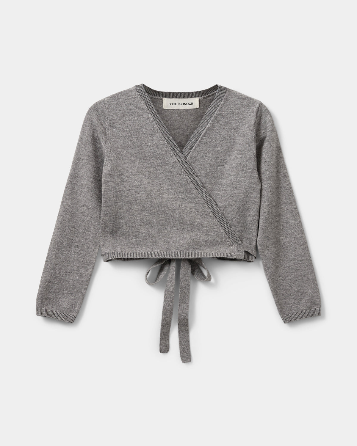 Sofie Schnoor KIDS GRACYSK CARDIGAN Cardigan 8014 Light grey melange