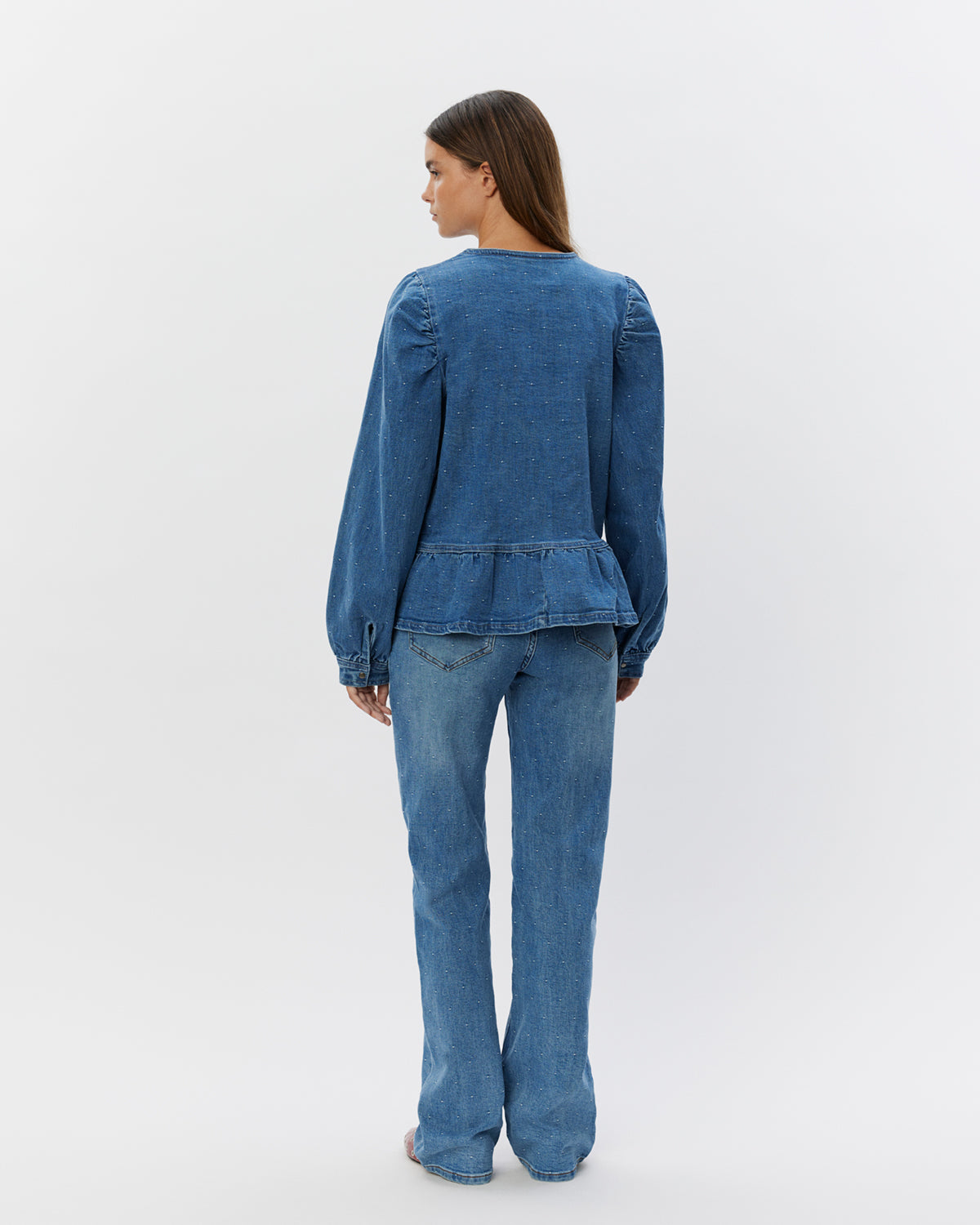 Sofie Schnoor WOMEN HALIASW SKJORTE Skjorte 5002 Denim blue