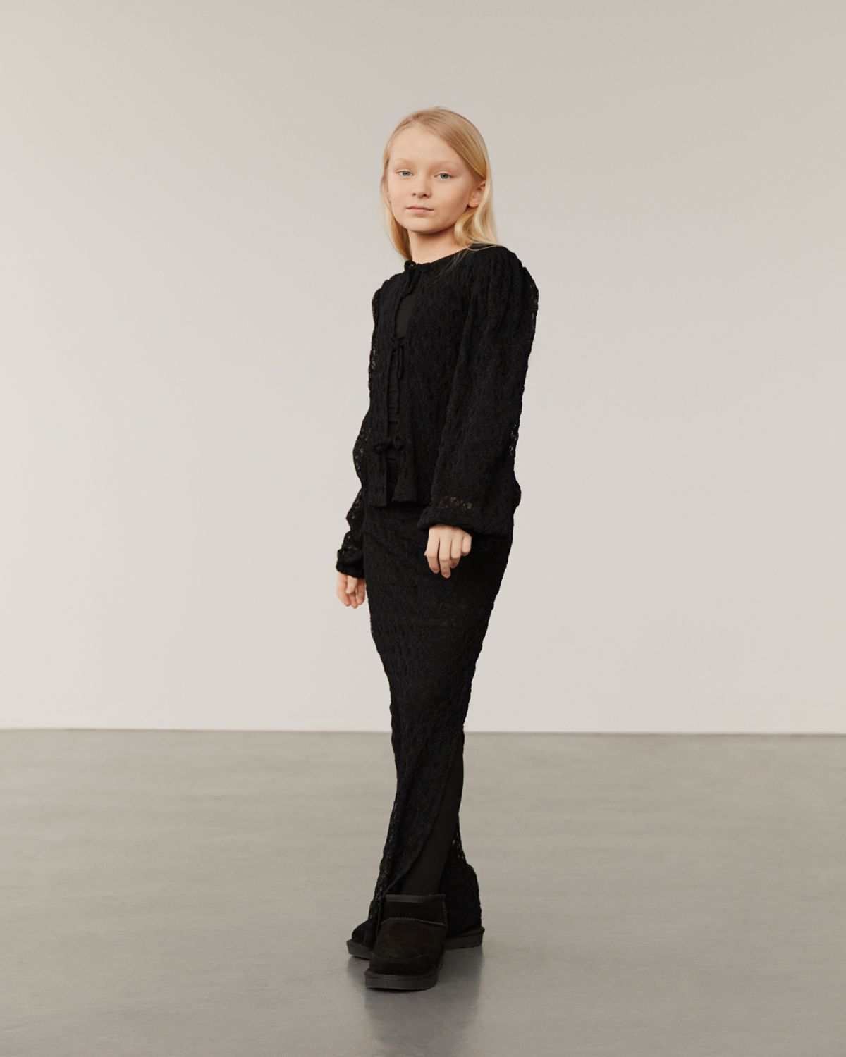 Sofie Schnoor YOUNG HAZELSY RUND HALS SKJORTE Skjorte 1000 Black