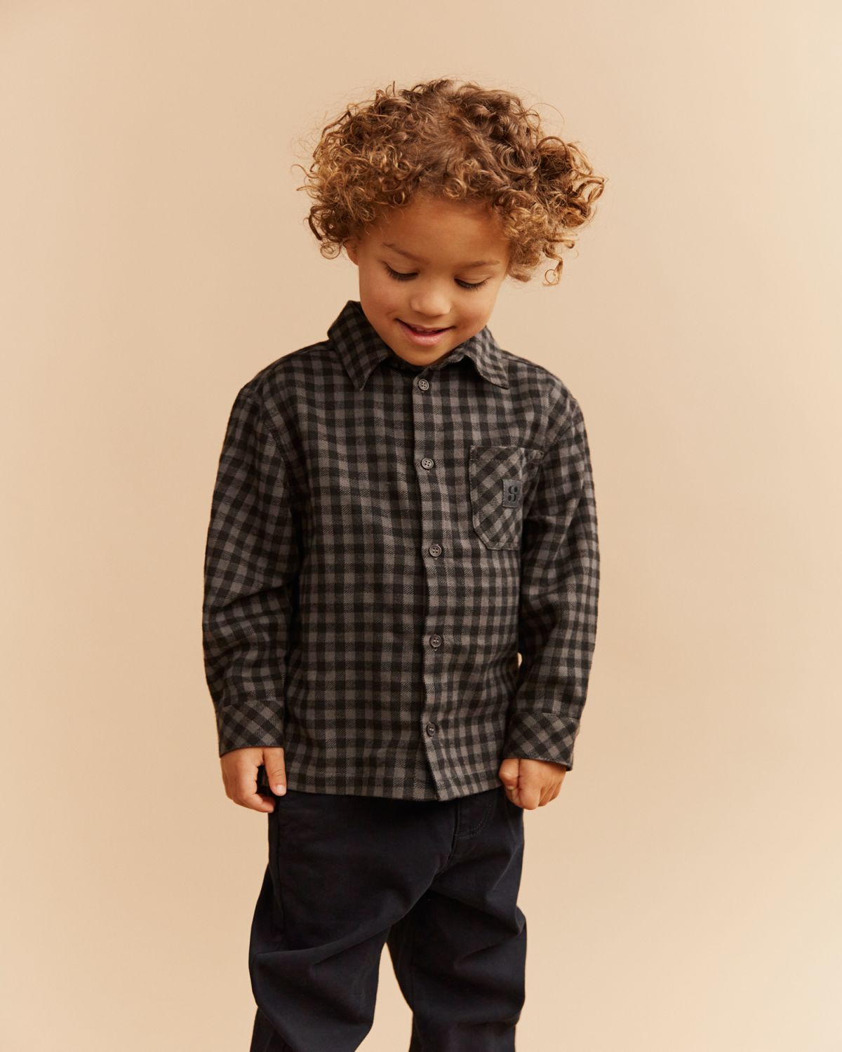 Sofie Schnoor KIDS HECTORSK JAKKE Jakke 1020 Black checked