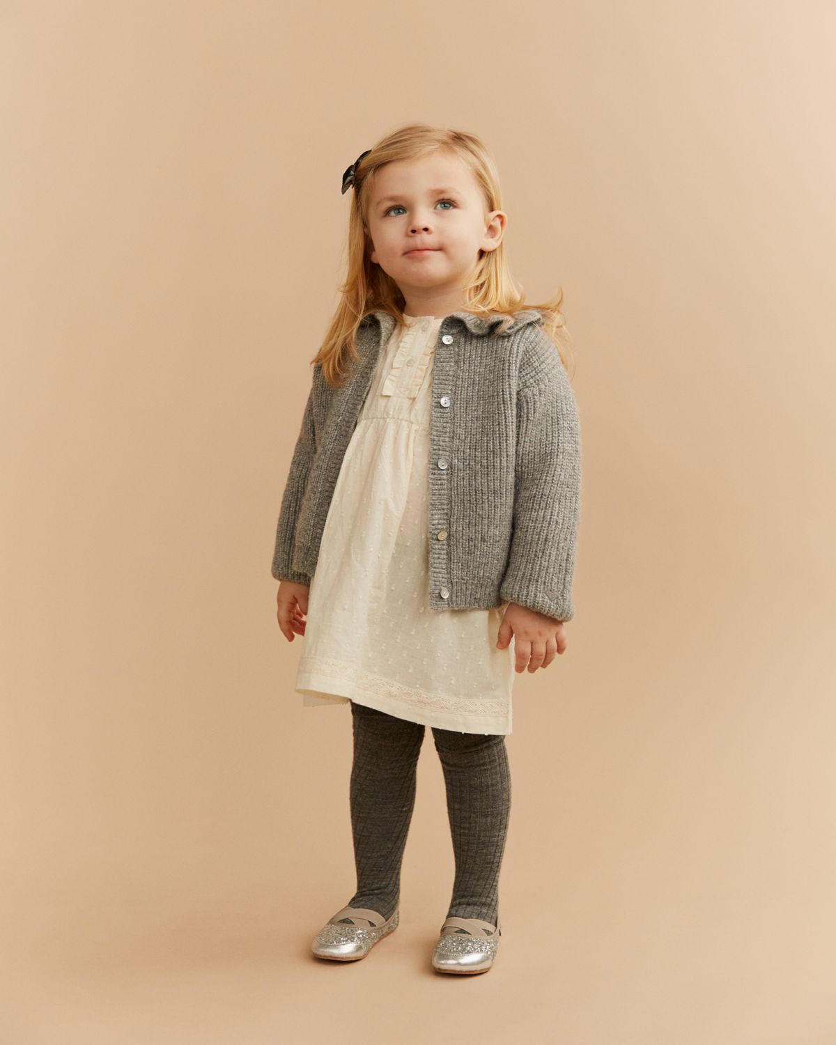 Sofie Schnoor BABY HENNYSB CARDIGAN Cardigan 8010 Grey melange