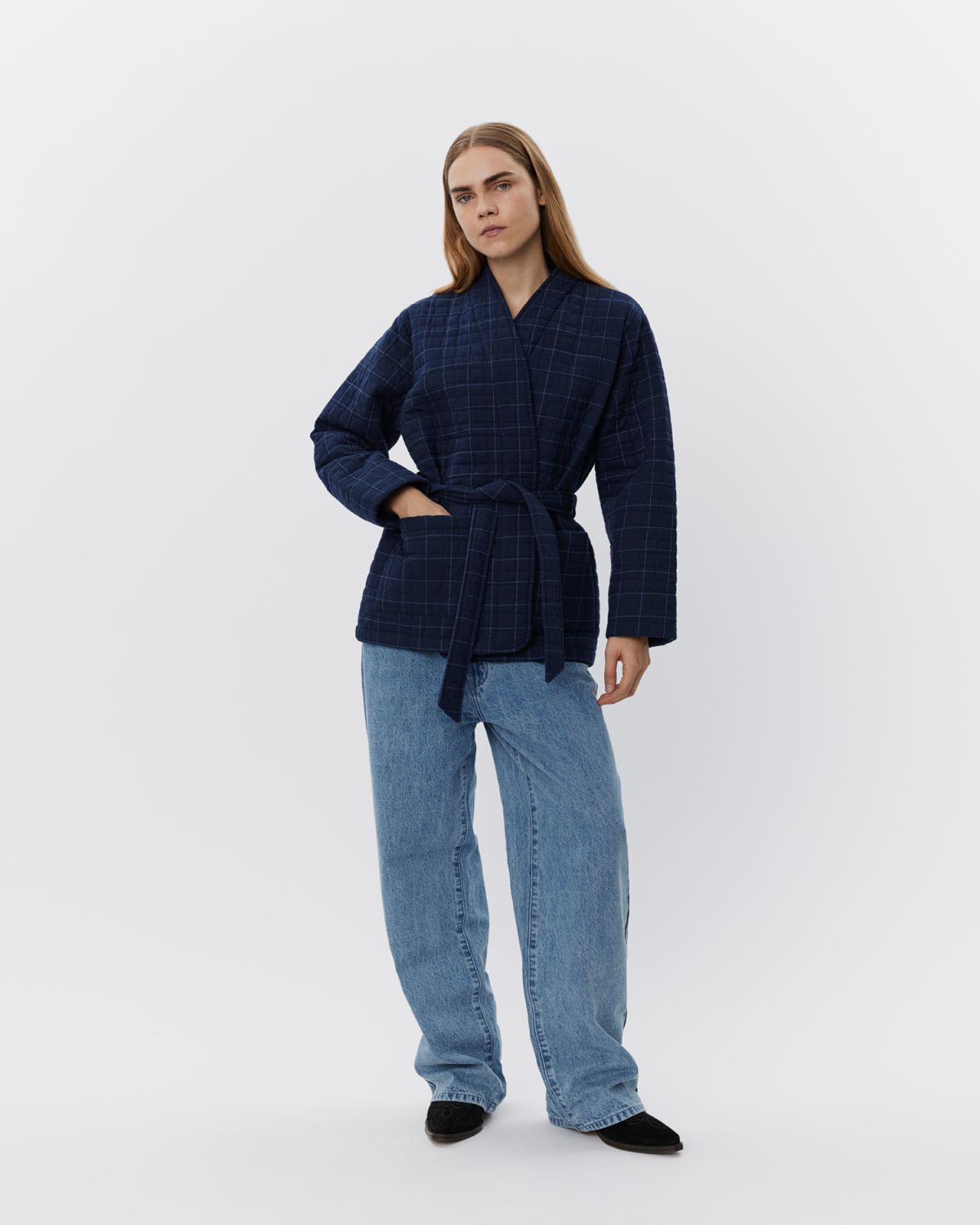 Sofie Schnoor WOMEN HEVASW JAKKE Jakke 5103 Navy check