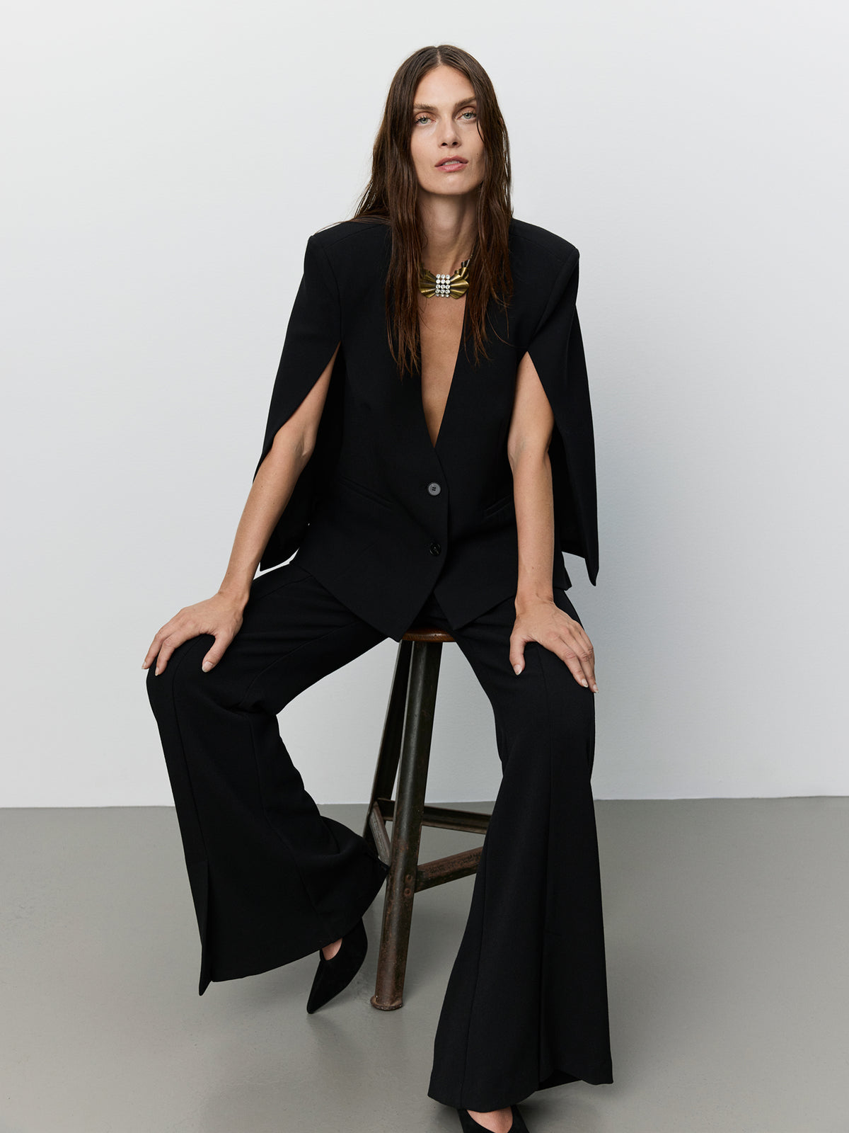 Sofie Schnoor WOMEN ICON 006 - DIDDESW KAPPE Blazer 1000 Black